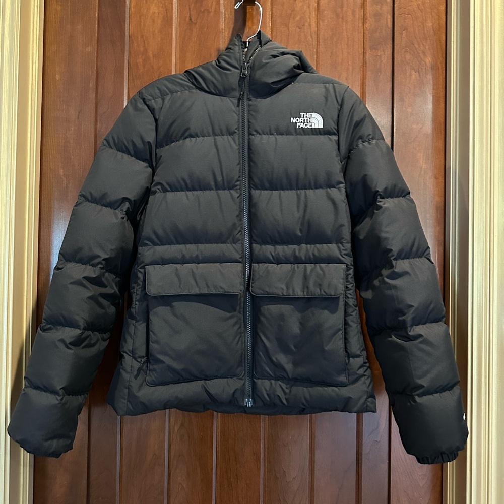 THE NORTH FACE WOMEN'S GOTHAM JACKET SIZE SMALL TNF BLACK GREAT CONDITION